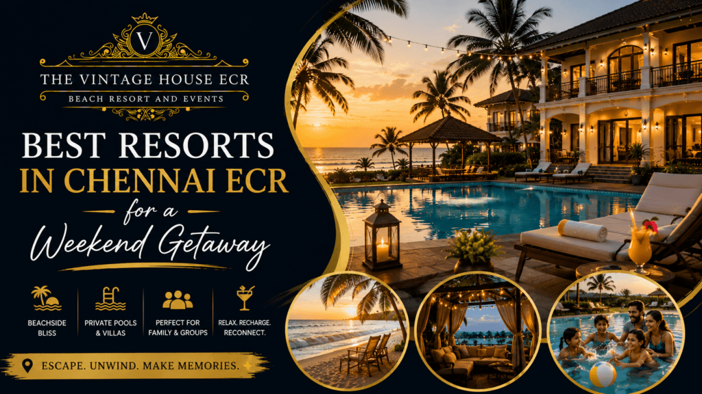 Best Resorts in Chennai ECR for a Weekend Getaway